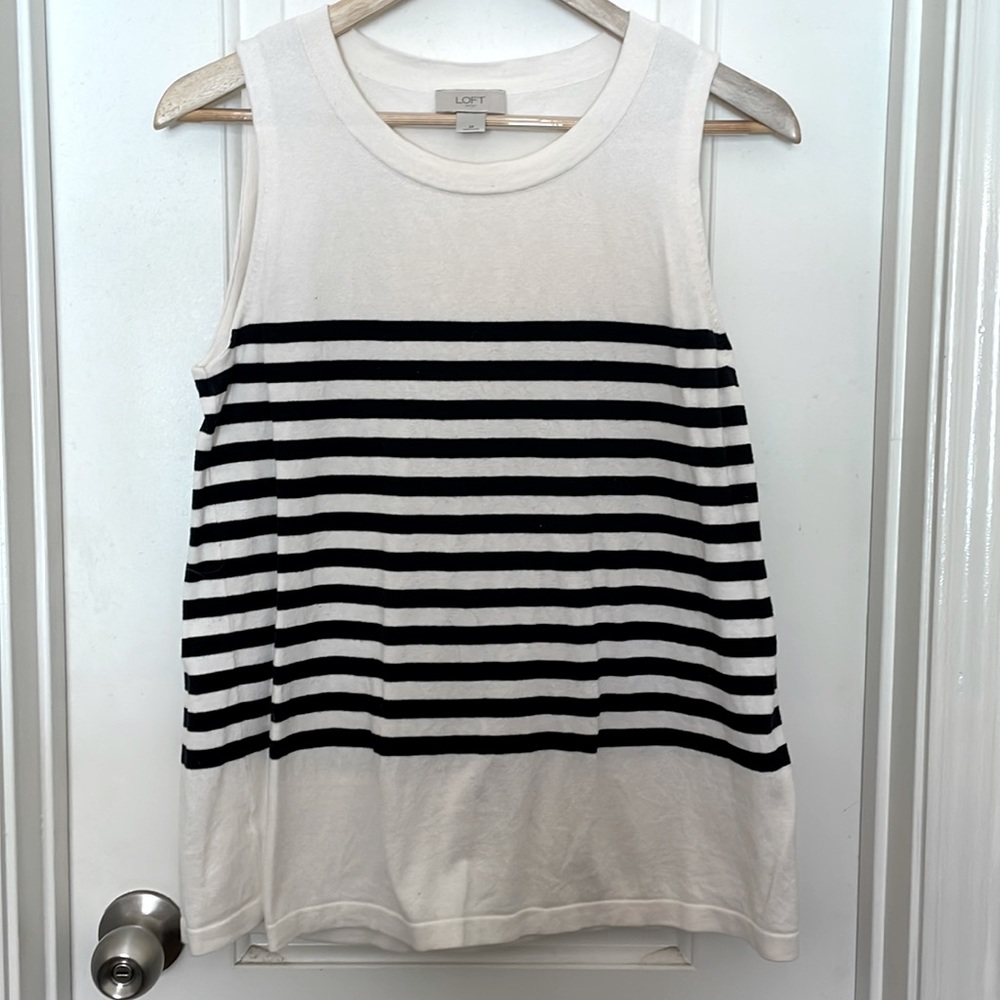 Loft sleeveless sweater